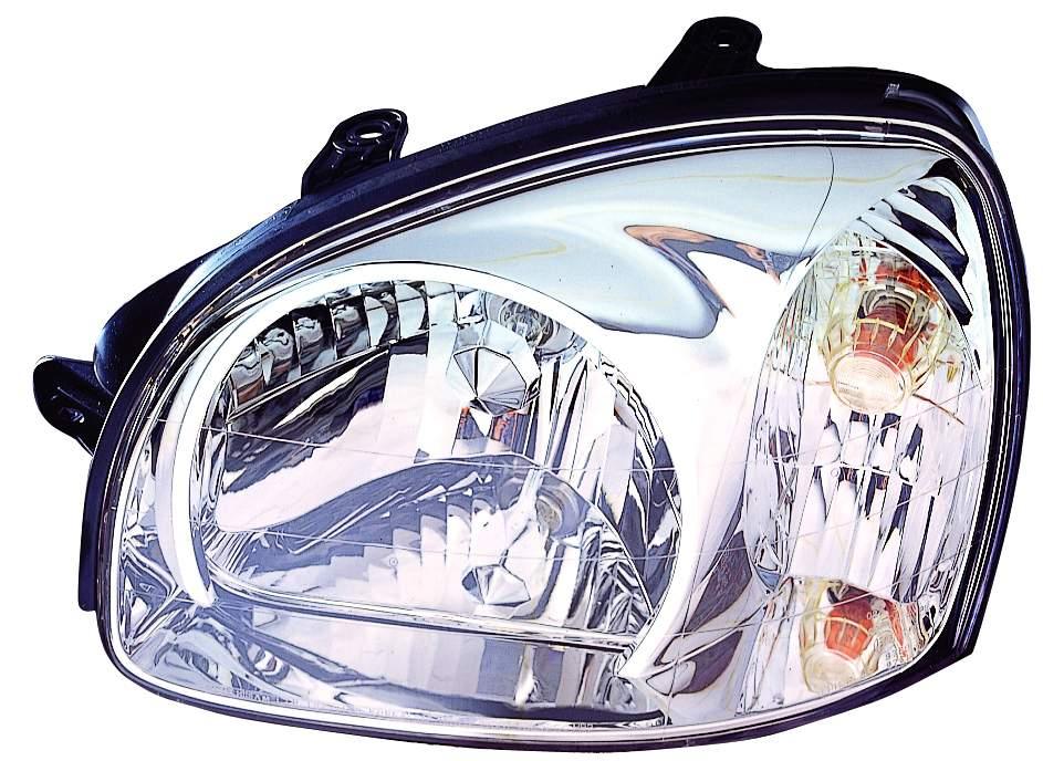 Phare avant côté conducteur pour Hyundai Santa Fe 2003-2006 (à partir du 14/07/2003), haute qualité, HY2502134
