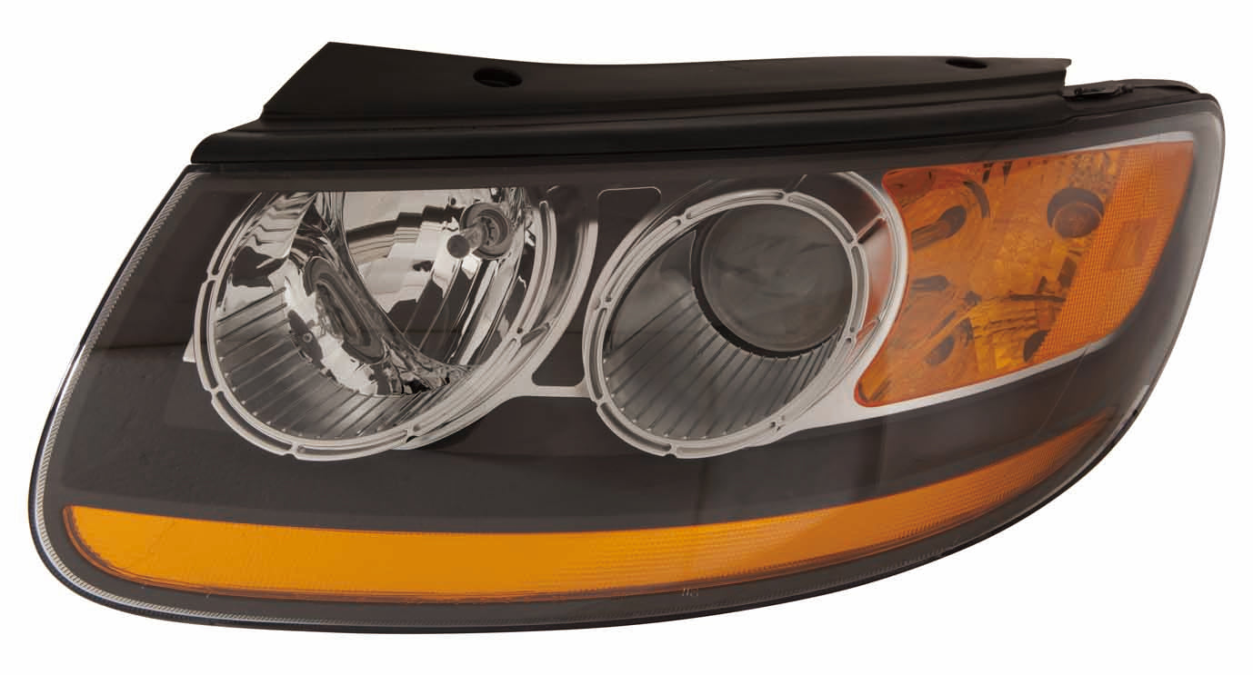Phare avant côté conducteur pour Hyundai Santa Fe 2007 (jusqu'au 07/11/2007), référence Capa, Hy2502139C - Hunt Parts