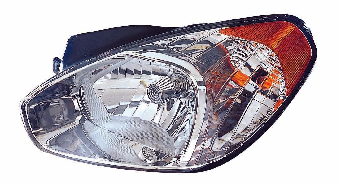 Phare avant côté conducteur pour Hyundai Accent Berline 2007-2011, haute qualité, HY2502144