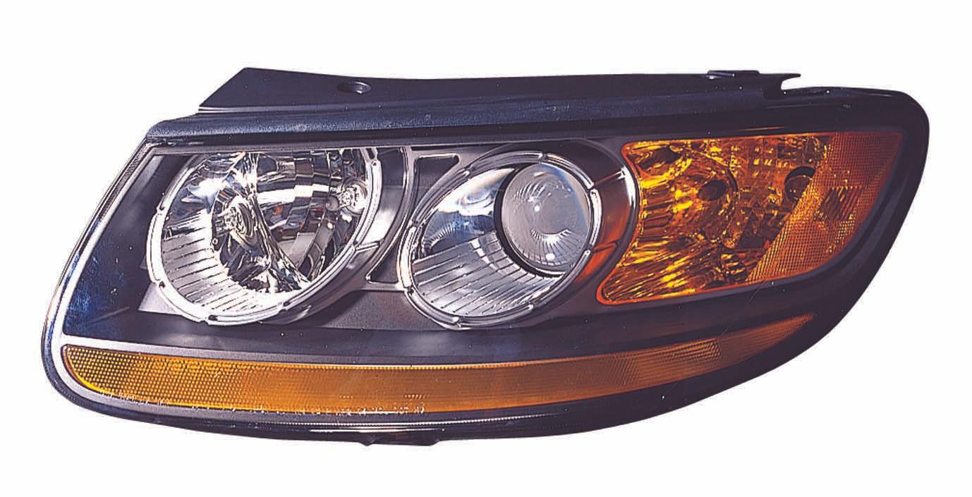 Phare avant côté conducteur pour Hyundai Santa Fe 2010-2011, haute qualité, HY2502156