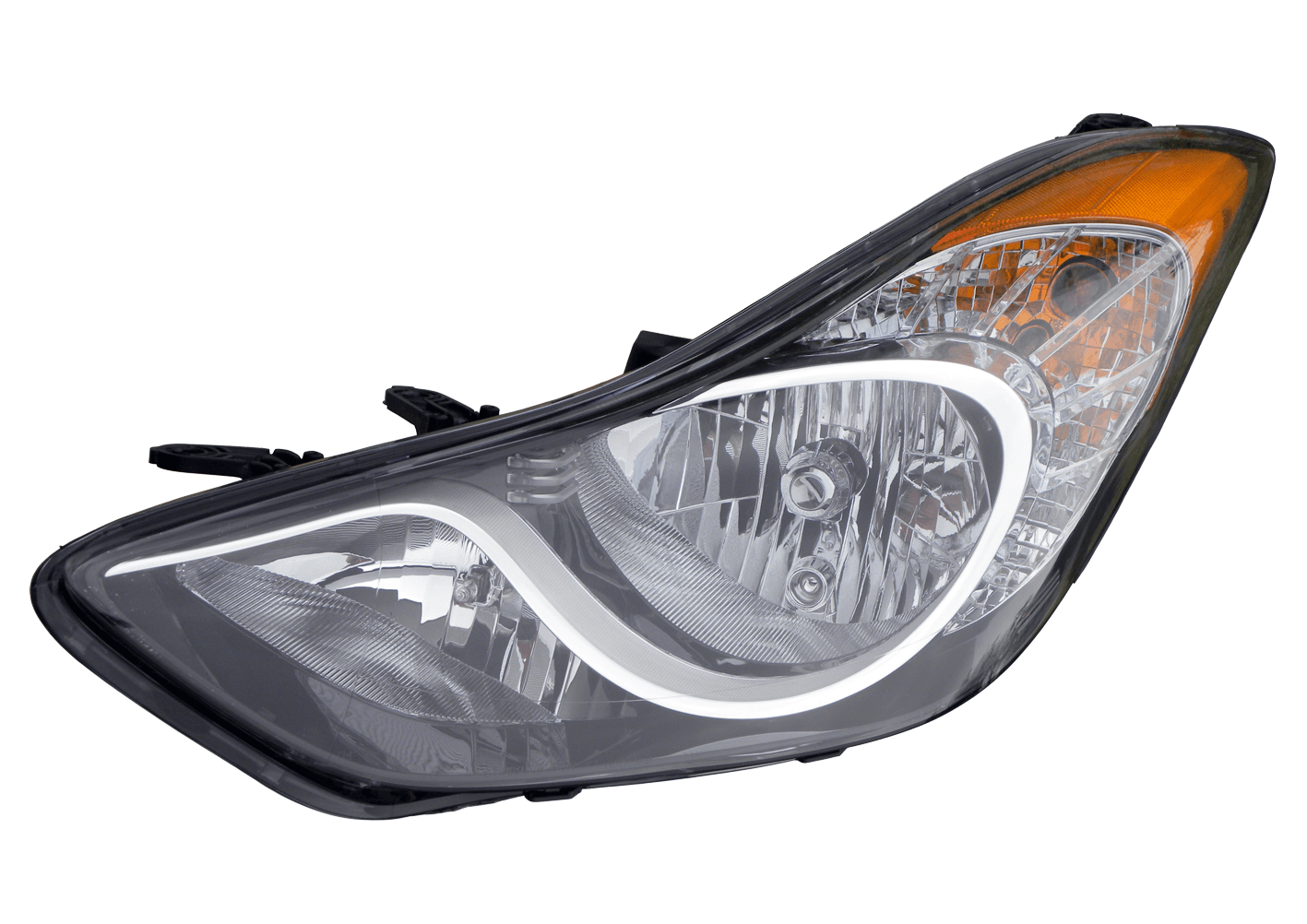 Phare avant gauche (côté conducteur) pour Hyundai Elantra Berline 2011-2013, fabrication américaine, haute qualité, HY2502161