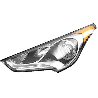 2012-2017 Hyundai Veloster Head Lamp Driver Side Non-Projection For Non-Turbo Model High Quality