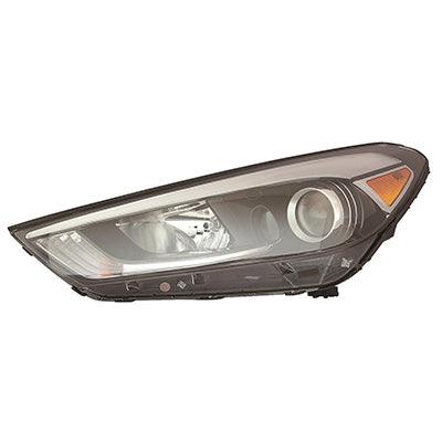 2016-2018 Hyundai Tucson Head Lamp Driver Side Halogen Without Led High Quality