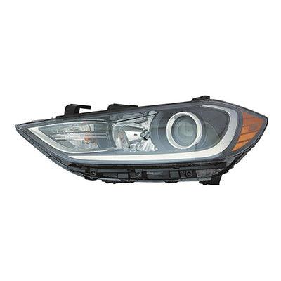 Phare avant gauche halogène pour Hyundai Elantra Sedan 2017-2018 (sans feux de jour), modèle SE, fabrication coréenne, haute qualité, HY2502203