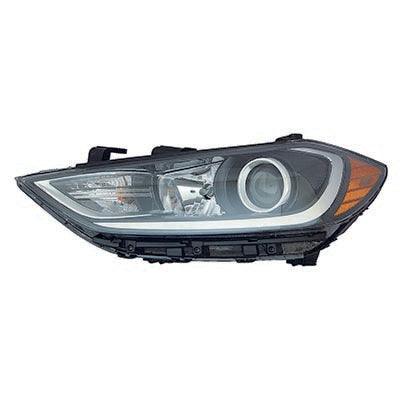 Phare avant gauche (côté conducteur) pour Hyundai Elantra Berline 2017-2018, halogène, fabrication coréenne, haute qualité, HY2502204