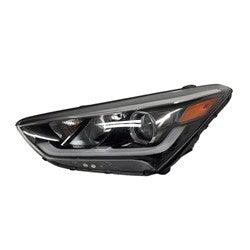 Phare avant gauche halogène de haute qualité pour Hyundai Santa Fe XL 2017-2018 (sans mode sport), référence HY2502211