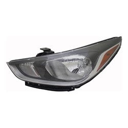 Phare avant halogène côté conducteur pour Hyundai Accent Sedan 2018-2022, référence HY2502218C