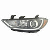 Head Lamp Driver Side Hyundai Elantra Sedan 2017-2018 Hid 1.6L Turbo High Quality , HY2502226