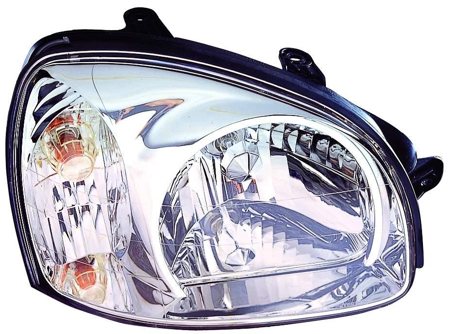 Phare avant côté passager pour Hyundai Santa Fe 2003-2006 (à partir du 14/07/2003), haute qualité, HY2503134