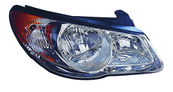 Head Lamp Passenger Side Hyundai Elantra 2007-2009 Capa