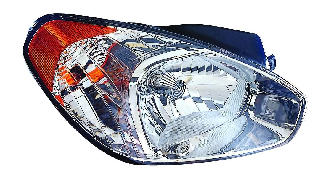 Phare avant côté passager pour Hyundai Accent Berline 2007-2011, haute qualité, HY2503144