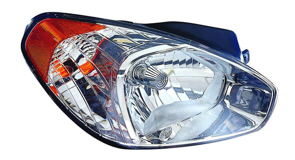 Head Lamp Passenger Side Hyundai Accent Hatchback 2007-2011 Capa