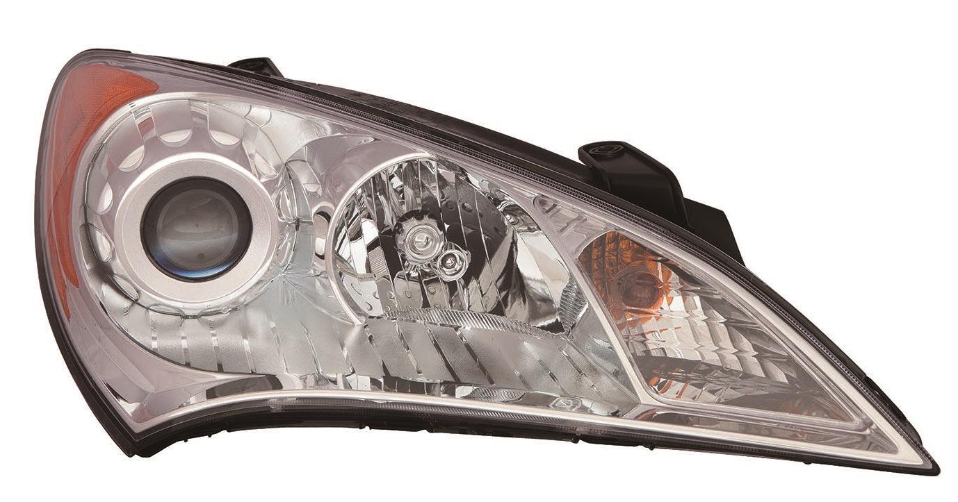 Phare avant côté passager pour Hyundai Genesis Coupé 2010-2012, haute qualité, HY2503154