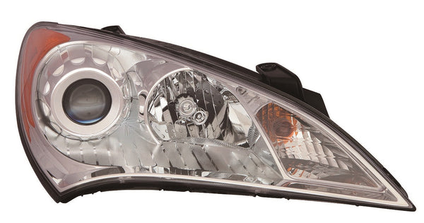 Head Lamp Passenger Side Hyundai Genesis Coupe 2010-2012 Capa