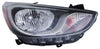 2012-2014 Hyundai Accent Hatchback Head Lamp Passenger Side High Quality