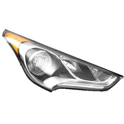 2012-2017 Hyundai Veloster Head Lamp Passenger Side Non-Projection For Non-Turbo Model High Quality