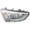 2013-2016 Hyundai Santa Fe Head Lamp Passenger Side Halogen Gls/Ltd Model High Quality