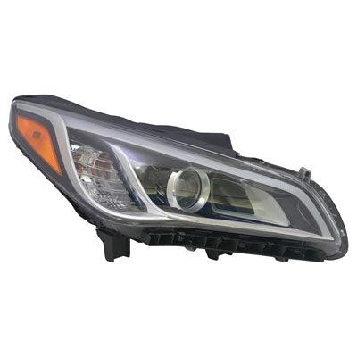 2015-2017 Hyundai Sonata Head Lamp Passenger Side Hid High Quality