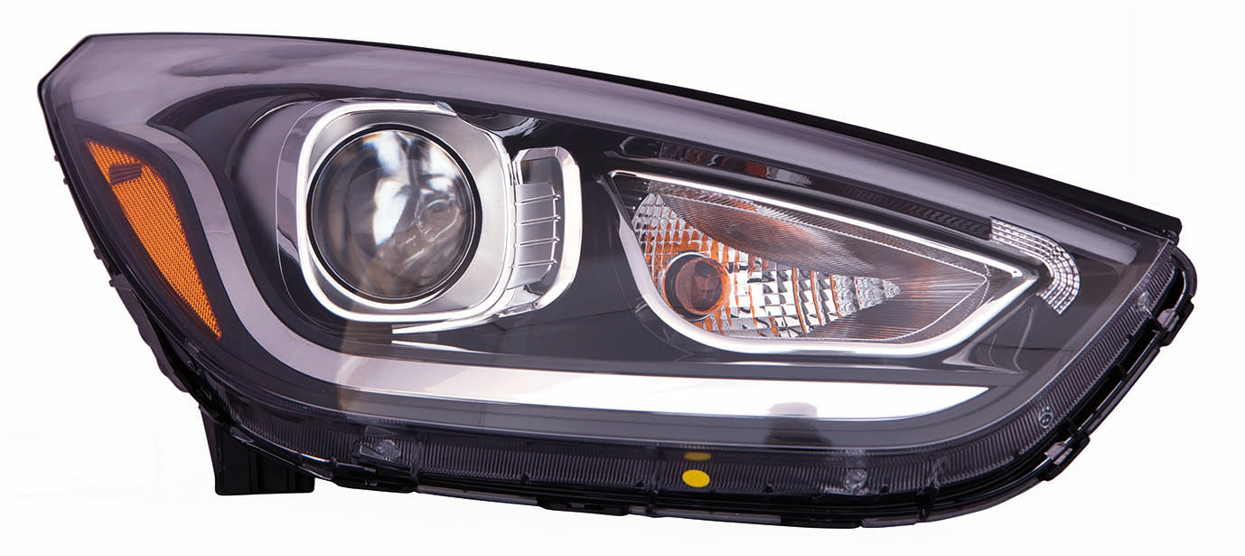 Phare avant côté passager pour Hyundai Tucson 2014-2015, halogène, référence Hy2503185C - Hunt Parts