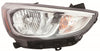 Head Lamp Passenger Side Hyundai Accent Hatchback 2015-2017 Halogen Without Led Capa , Hy2503192C
