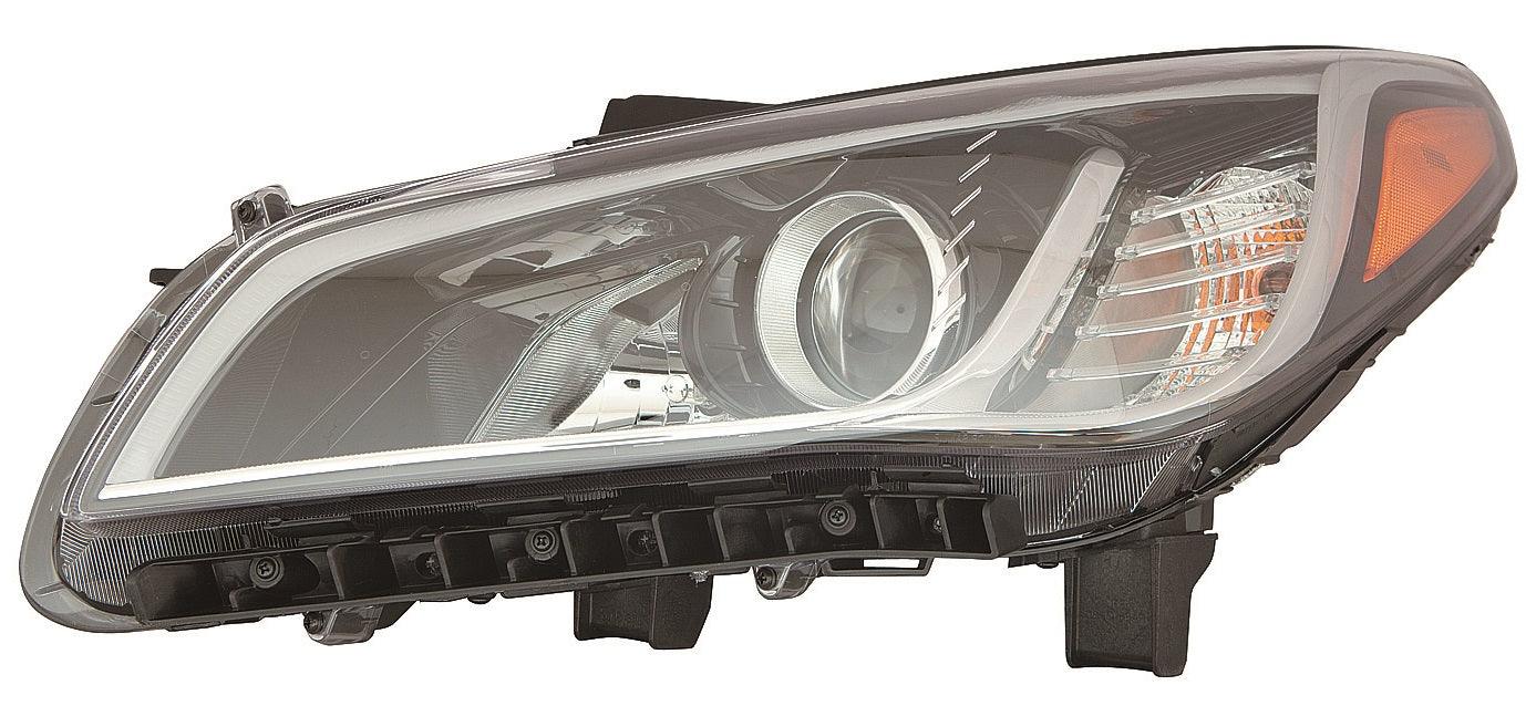 Phare avant côté passager pour Hyundai Sonata 2016-2017, halogène SE/Eco haute qualité, HY2503201