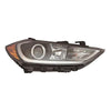 Head Lamp Passenger Side Hyundai Elantra Sedan 2017-2018 Halogen Usa Built Without Drl Capa , Hy2503206C