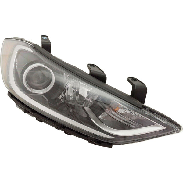 2017-2018 Hyundai Elantra Sedan Head Lamp Passenger Side Hid With Adaptive High Quality