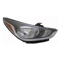 2018-2020 Hyundai Accent Sedan Head Lamp Passenger Side Halogen High Quality