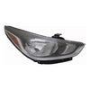 2018-2020 Hyundai Accent Sedan Head Lamp Passenger Side Halogen High Quality