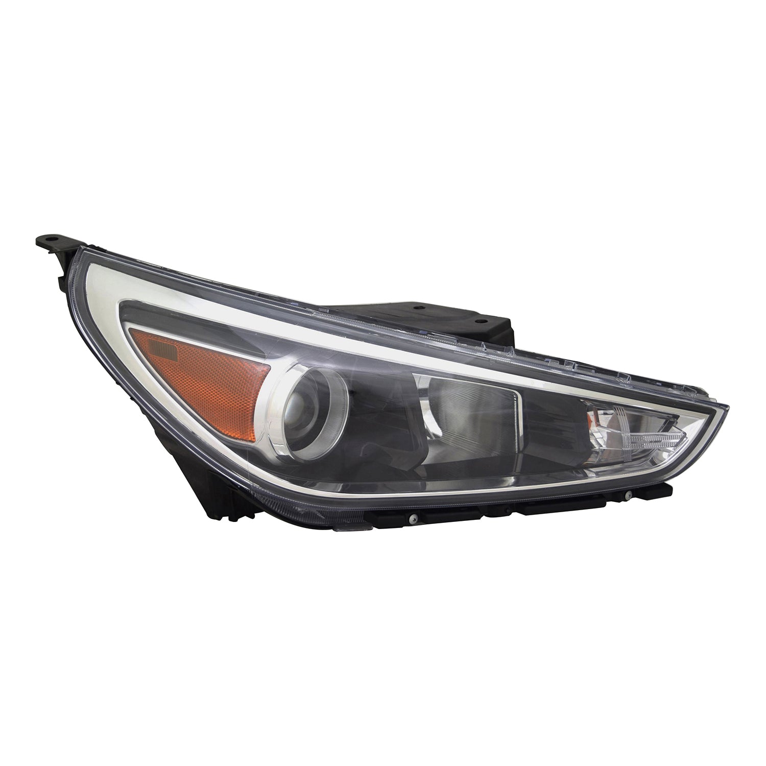 Phare avant côté passager pour Hyundai Elantra GT 2018-2019, halogène, référence HY2503219C - Hunt Parts