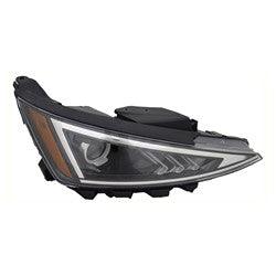 2019-2020 Hyundai Elantra Sedan Head Lamp Passenger Side Halogen Korea Built Without Led Drl High Quality