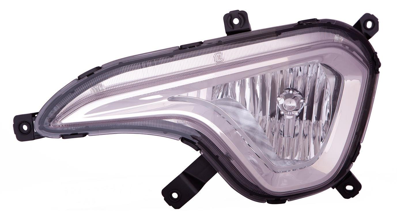 Phare antibrouillard avant côté conducteur pour Hyundai Santa Fe 2013-2016 GLS/Ltd, haute qualité, HY2592144