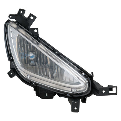 Fog Lamp Front Passenger Side Hyundai Elantra Coupe 2013-2014 Capa , Hy2593143C