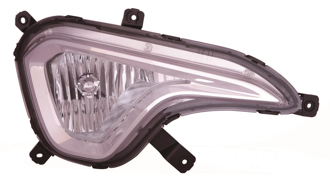 Phare antibrouillard avant droit pour Hyundai Santa Fe 2013-2016 GLS/Ltd Capa, référence HY2593144C - Hunt Parts