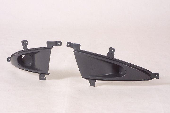 Cache antibrouillard avant côté conducteur pour Hyundai Elantra berline 2007-2010, noir mat, HY2598103
