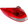 2012-2017 Hyundai Veloster Tail Lamp Driver Side Without Led High Quality