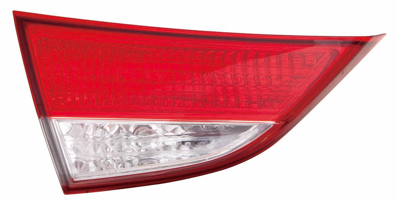 Feu de coffre côté conducteur pour Hyundai Elantra Berline 2011-2013 (feu de recul), ampoule de haute qualité fabriquée aux États-Unis, référence HY2802115