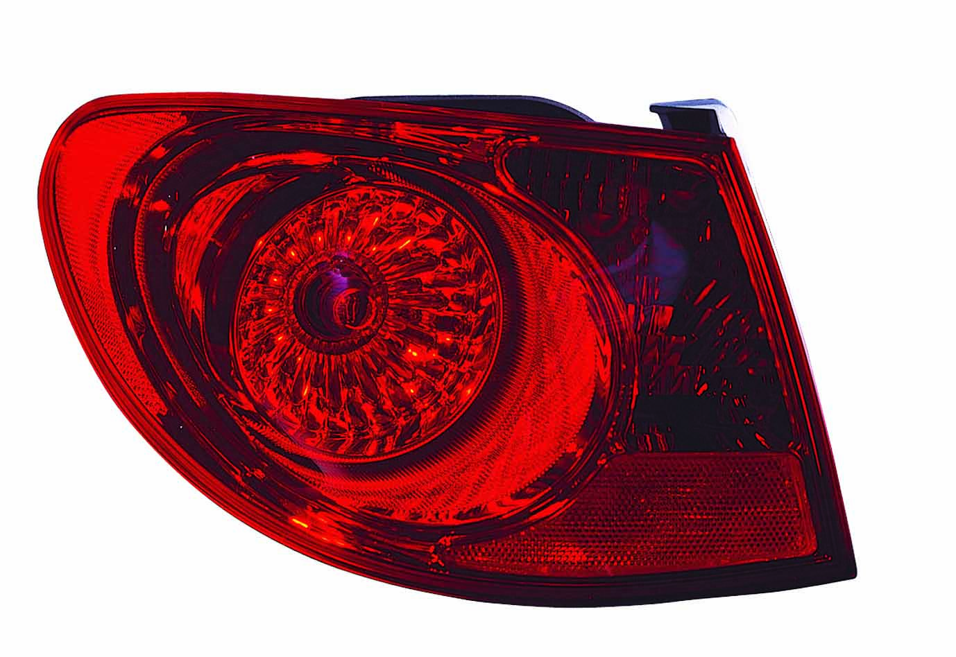 Feu arrière côté conducteur Hyundai Elantra 2007-2010 Capa - Pièces détachées Hunt