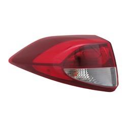 2016-2018 Hyundai Tucson Tail Lamp Driver Side Bulb Type High Quality
