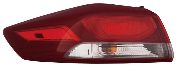 2017-2018 Hyundai Elantra Sedan Tail Lamp Driver Side Bulb Type Usa Built