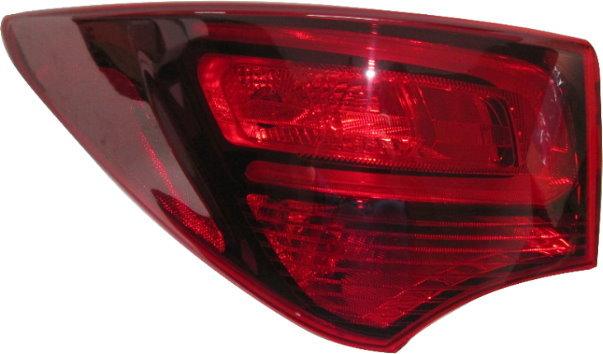 Feu arrière côté conducteur pour Hyundai Santa Fe Sport 2017-2018, ampoule de haute qualité, référence HY2804143
