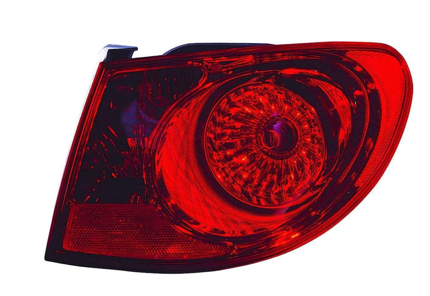 Feu arrière côté passager pour Hyundai Elantra 2007-2010, haute qualité, HY2805108