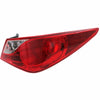 2011-2014 Hyundai Sonata Tail Lamp Passenger Side Excludes Hybrid High Quality