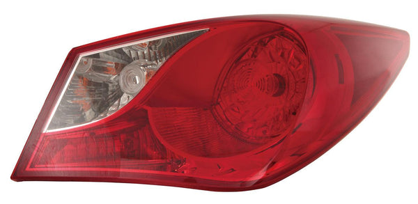 2011-2014 Hyundai Sonata Tail Lamp Passenger Side Excludes Hybrid High Quality