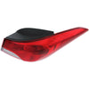 2011-2013 Hyundai Elantra Sedan Tail Lamp Passenger Side (Usa Built)
