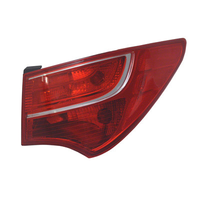 Feu arrière côté passager pour Hyundai Santa Fe Sport 2013-2016 - Capa - Pièces détachées Hunt