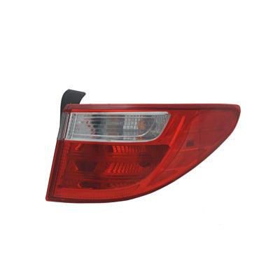 2013-2016 Hyundai Santa Fe Tail Lamp Passenger Side Gls/Ltd Halogen High Quality