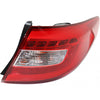 2015-2017 Hyundai Sonata Tail Lamp Passenger Side Led High Quality