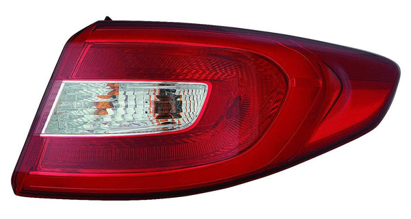 2015-2017 Hyundai Sonata Tail Lamp Passenger Side Std Bulb Type High Quality