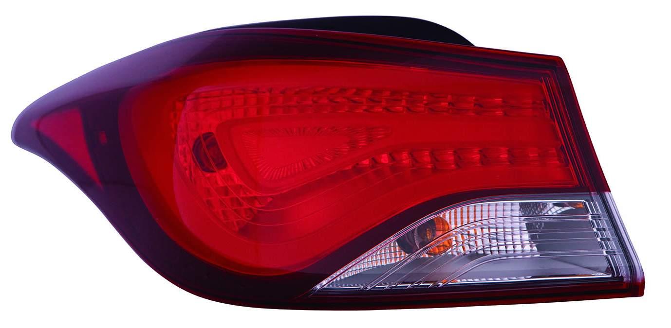 Feu arrière côté passager pour Hyundai Elantra Berline 2014-2016, fabrication américaine, haute qualité, HY2805131